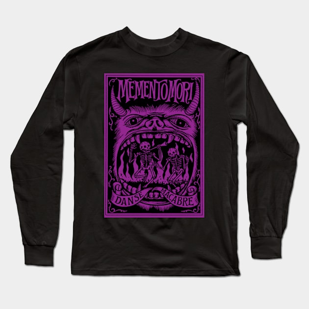 Mementomori Long Sleeve T-Shirt by SultanAkhyarMandiLumpur